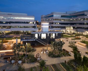 The four buildings are at 17875-17877 Von Karman Avenue and 17838 and 17872 Gillette Avenue in the Orange County Airport Area submarket.