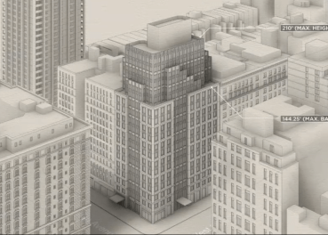 Daniel Kaplan, senior partner at FXCollaborative Architects, presented their proposal for the residential building that could replace the West-Park Presbyterian Church on the Upper West Side during a June 14, 2022 LPC hearing.