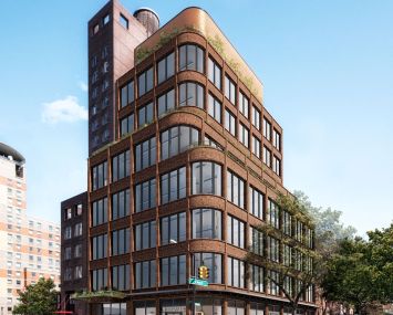 A rendering for 1 & 3 Saint Marks Place in Greenwich Village section of Manhattan.