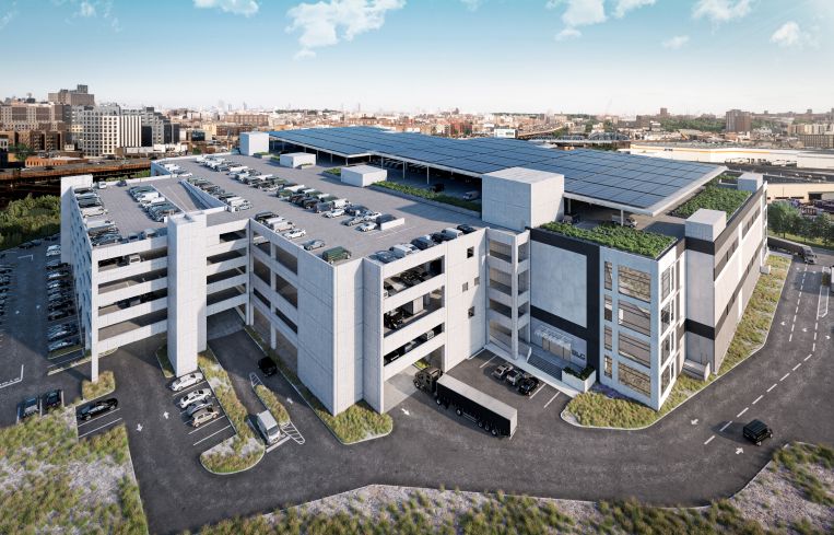 An industrial development in the Bronx.