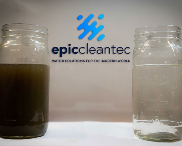 Before and after, according to Epic Cleantec. 