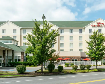 The Hilton Garden Inn in Morgantown, W.Va. was one of the top CMBS auctions during the second quarter of 2022. 