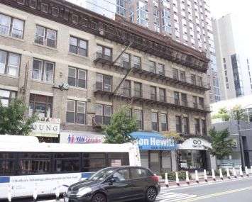 The short, residential building at 358-376-Livingston-Street.