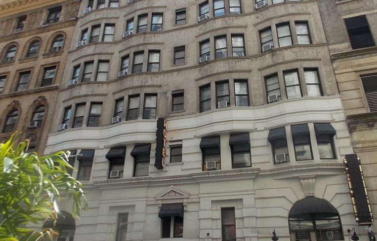 The Gregory Hotel at 42 West 35th Street.