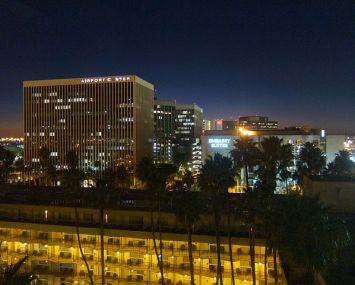 The Marriott LAX is 1,004-room hotel adjacent to the Los Angeles International Airport.
