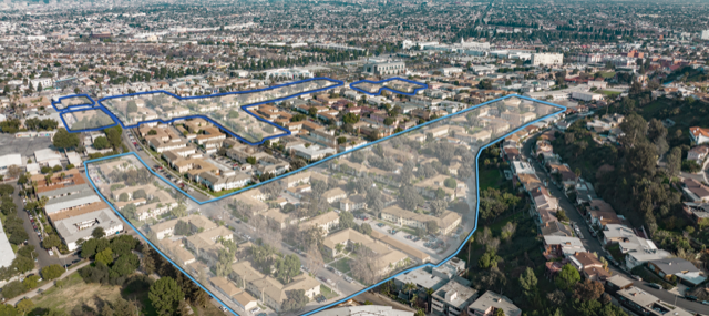 A 669-unit block in Los Angeles’ Baldwin Hills.