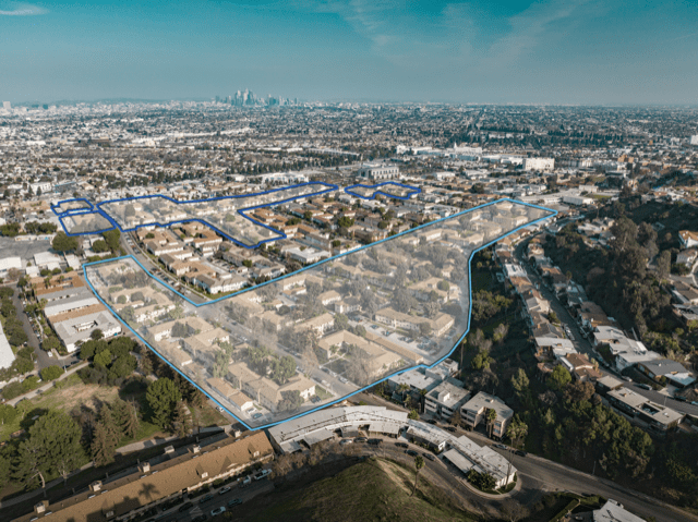 A 669-unit block in Los Angeles’ Baldwin Hills.