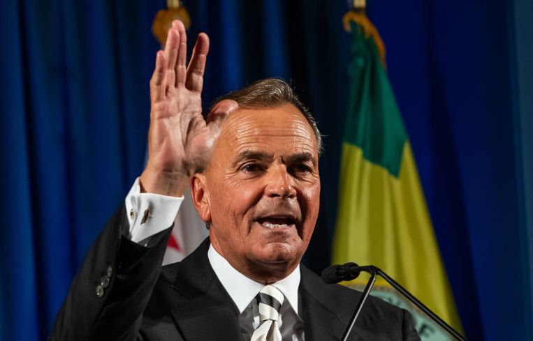 Los Angeles Democratic Mayoral candidate Rick Caruso.