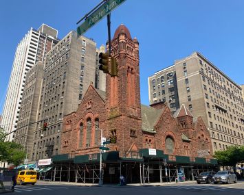 The West-Park Presbyterian Church at 165 West 86th Street.