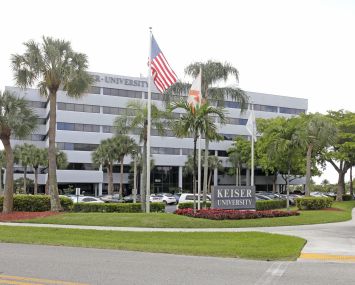 Keiser University's campus at 1500 NW 49th Street in Fort Lauderdale, Fla.