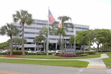 Keiser University's campus at 1500 NW 49th Street in Fort Lauderdale, Fla. 