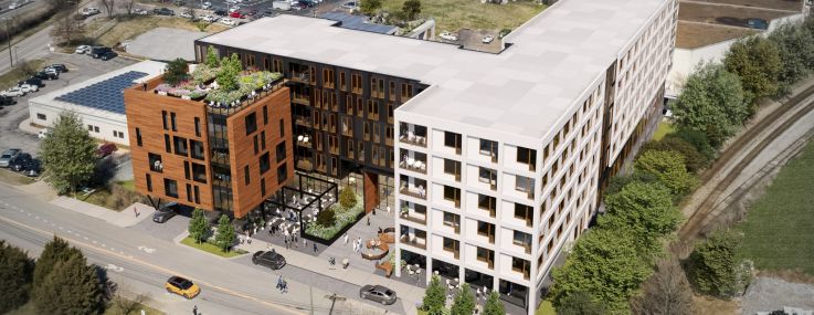 A rendering for Westerly House.
