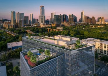 A rendering of the  Zilker Point project near downtown Austin. 