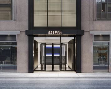 The exterior of 521 Fifth Avenue.