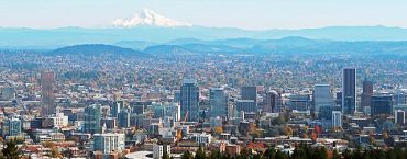 The Portland, Oregon  market saw increased commercial real estate distress in August. 