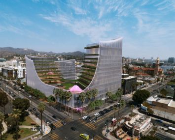 The development will be named CMNTY Culture Campus with two towers reaching 13 and 14 stories high.