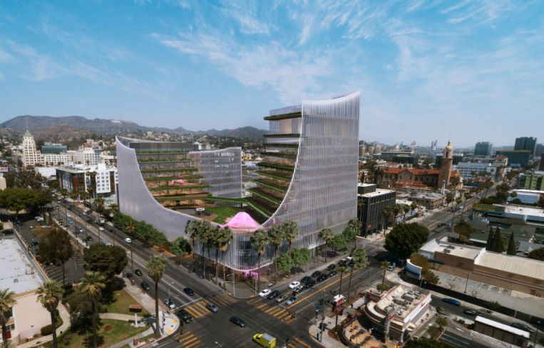 The development will be named CMNTY Culture Campus with two towers reaching 13 and 14 stories high.