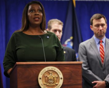 Attorney General Letitia James.