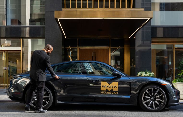 Marx Realty's new office car.