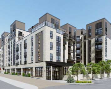 Schenk Realty's The Parlor student housing property is three blocks south from the Texas State University campus.