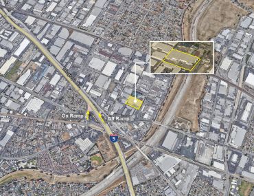 The 82,200-square-foot industrial building on 3.1 acres at 1719 Chapin Road in Montebello, Calif., in Los Angeles County.