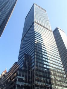 The 50-story skyscraper at 277 Park Avenue in Manhattan.