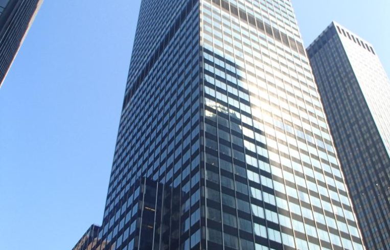 The 50-story skyscraper at 277 Park Avenue in Manhattan.