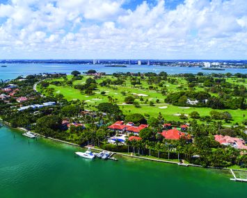 Indian Creek Island, also known as Billionaire's Bunker.