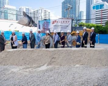 Breaking ground on The Gallery at West Brickell – 465 new units in Miami’s Brickell neighborhood