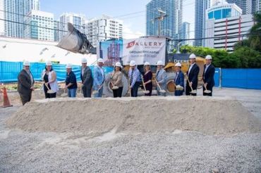 Breaking ground on The Gallery at West Brickell – 465 new units in Miami’s Brickell neighborhood