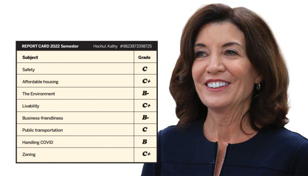 Hochul report card WEB How Am I Doing? Real Estate Owners Grade Adams and Hochul