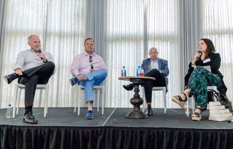 Steven Stuart, Matthew Pestronk, Tony Fineman, and Laurie Grasso