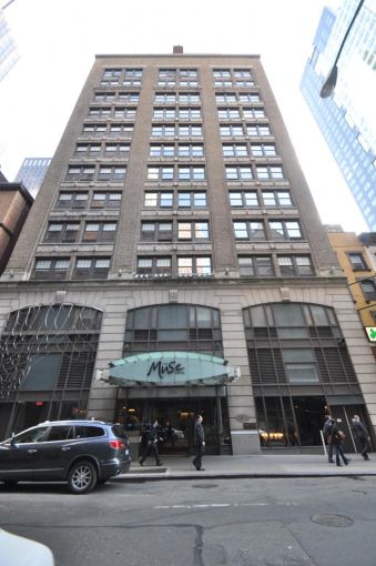 The Muse Hotel at 130 West 46th Street.