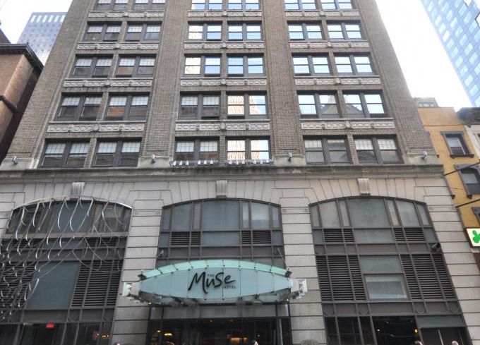 The Muse Hotel at 130 West 46th Street.