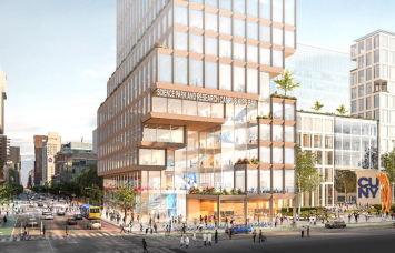 A rendering of SPARC Kips Bay.