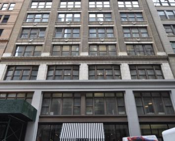 The Chelsea brick office building at 159 West 25th Street.