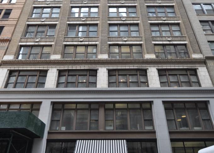 The Chelsea brick office building at 159 West 25th Street.