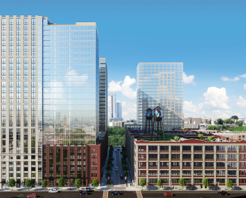 A rendering for the Emerson Lofts project in Jersey City, N.J. 