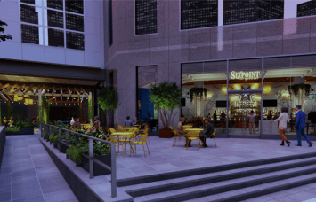 Rendering of Sixpoint Brewery's new space in Brookfield Place.
