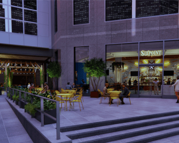 Rendering of Sixpoint Brewery's new space in Brookfield Place.