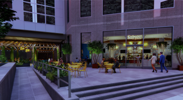 Rendering of Sixpoint Brewery's new space in Brookfield Place.