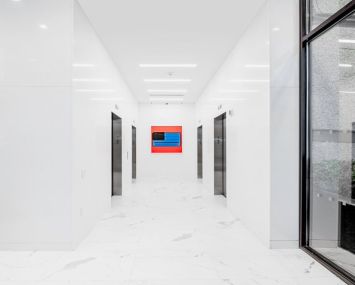 The lobby of 115 East 57th Street.