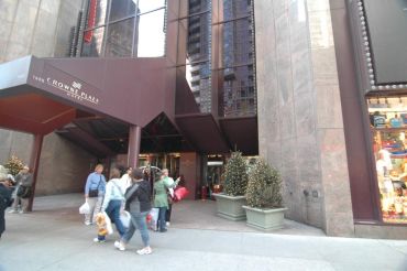 The Crowne Plaza Hotel in Times Square was shuttered in March 2020 at the start of the COVID-19 pandemic and re-opened in November 2022.  