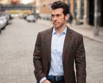 Brendan Wallace in Manhattan's Meatpacking District.