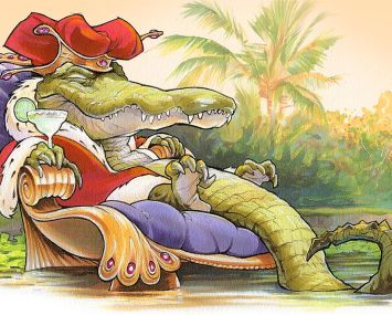 Gator king.