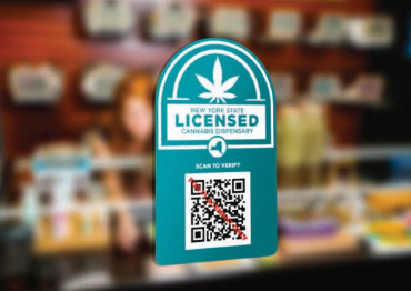 The state revealed signage that will be used to help customers identify legal cannabis dispensaries on Thursday.