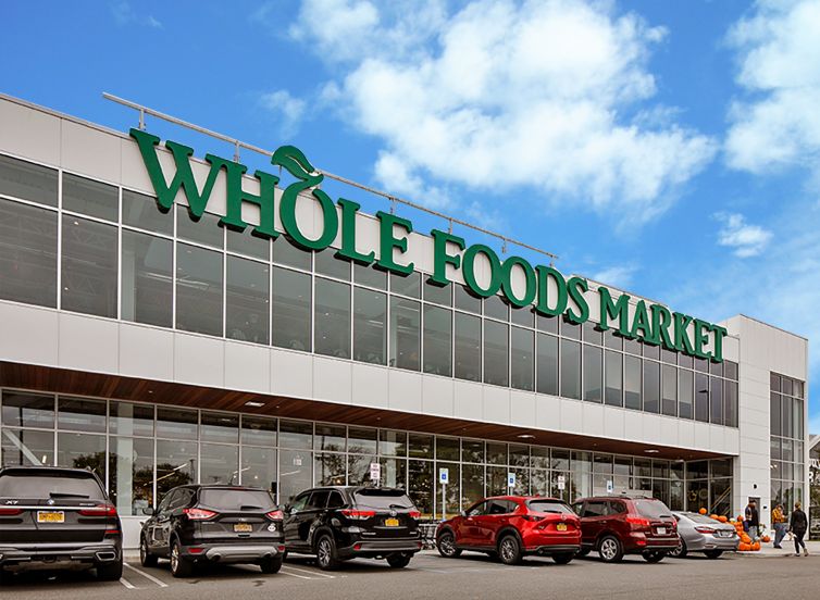 The 867 East Gate Boulevard property in Garden City, N.Y. is anchored by Whole Foods. 