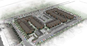A rendering for West Coast Home Solutions' planned 586-unit development in Woodburn, Oreg.
