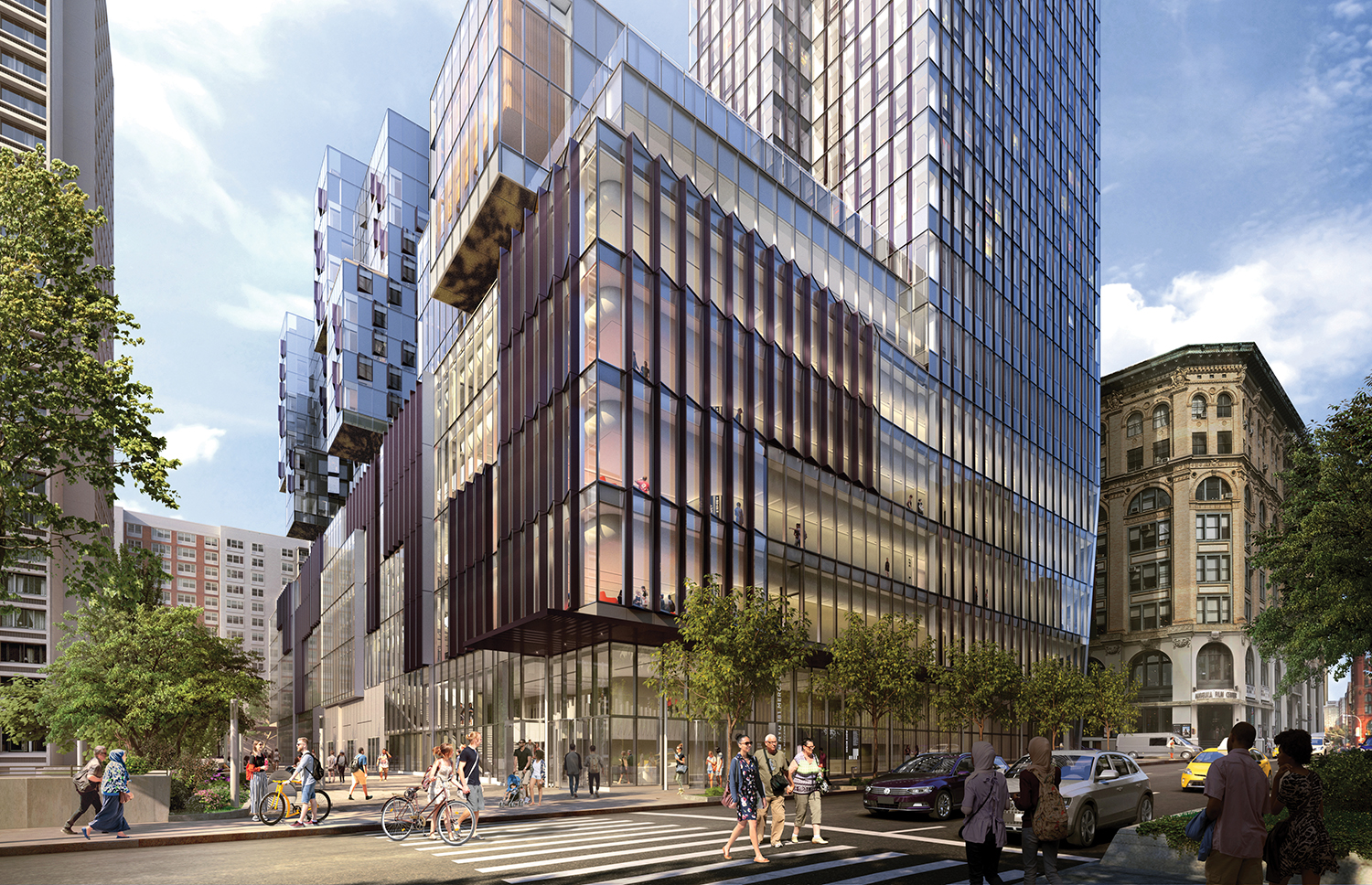 NYU Opens New Tower With Dorms, Athletic Facilities, Theaters and ...