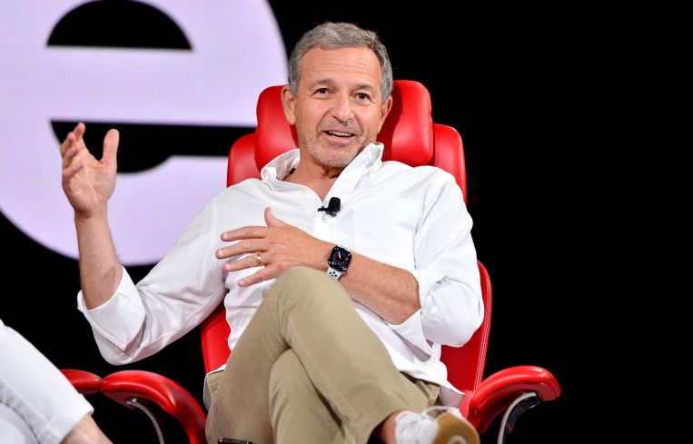 The Walt Disney Company CEO Bob Iger speaks onstage during Vox Media's 2022 Code Conference in Beverly Hills, California.